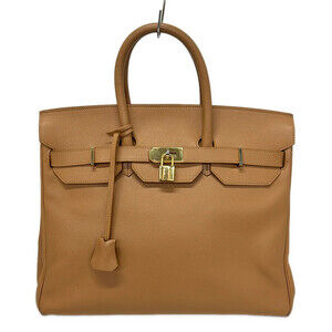 Cellerini Light Brown Leather Handbag #336562C62B